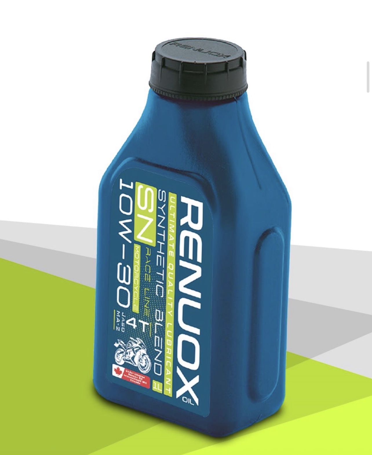 روغن موتور سیکلت رینوکس 10W30 RENUOX یک لیتری SN کانادایی